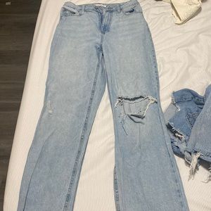 Pacsun high waisted, boyfriend jeans size 27